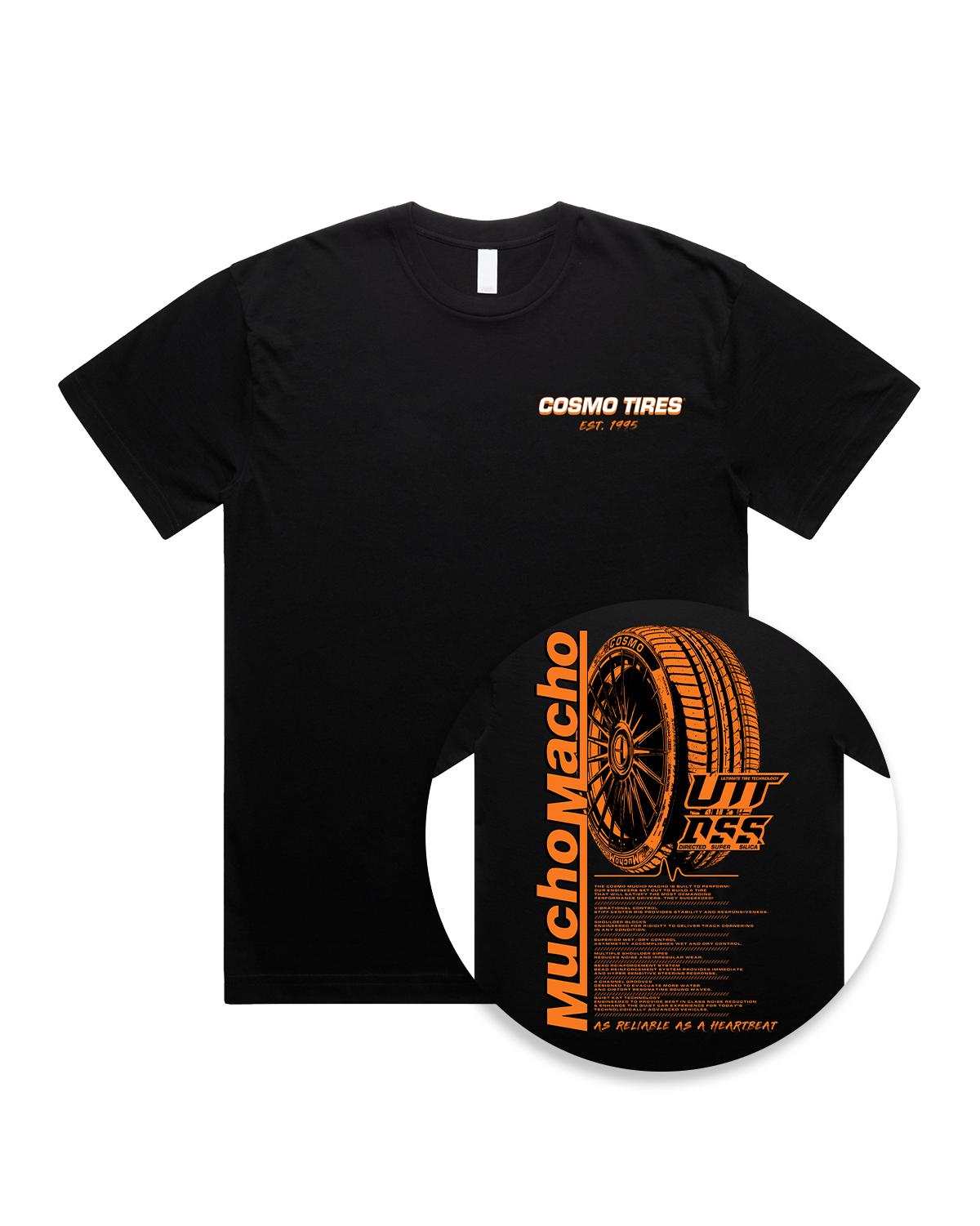 MuchoMacho Black Tee