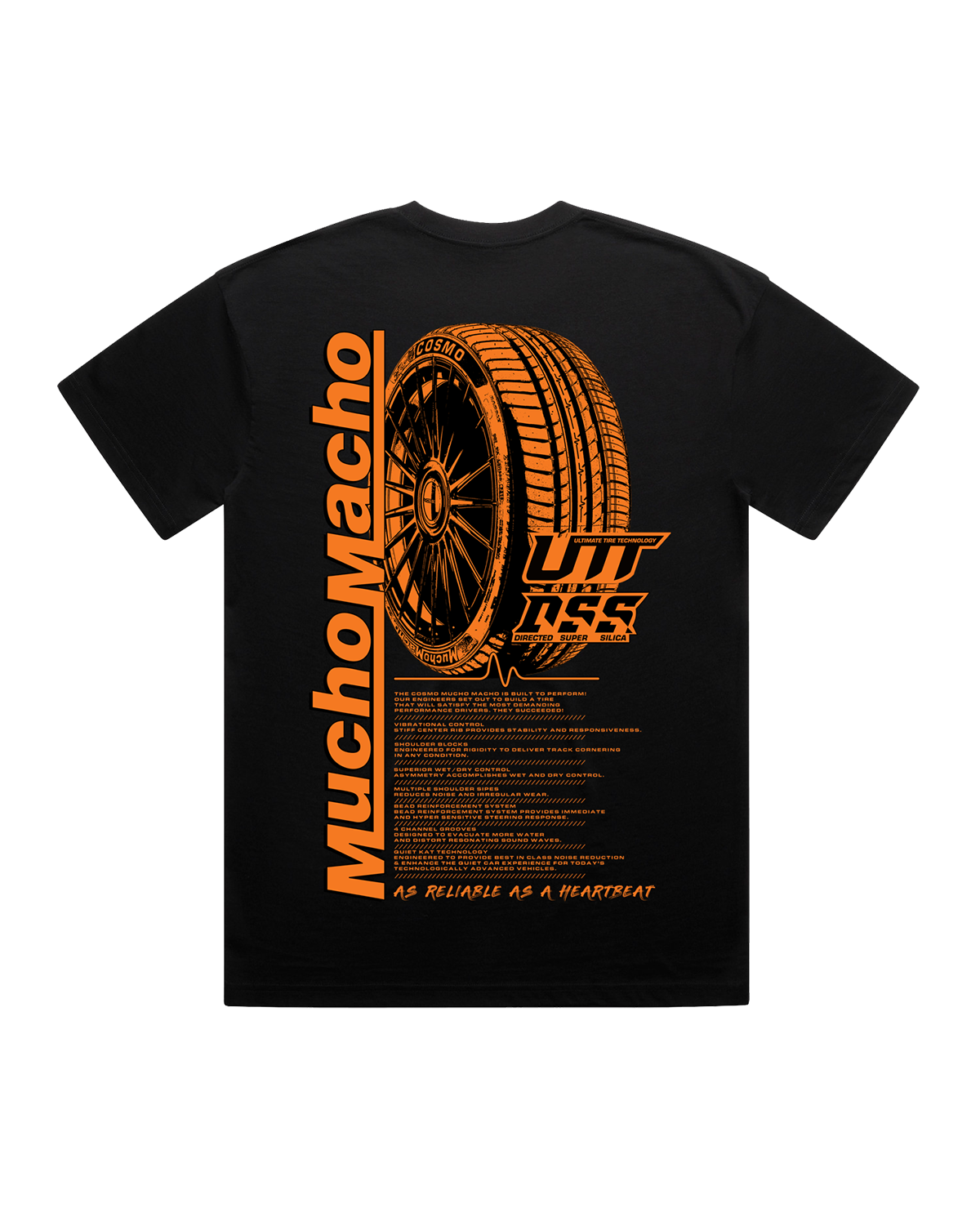 MuchoMacho Black Tee