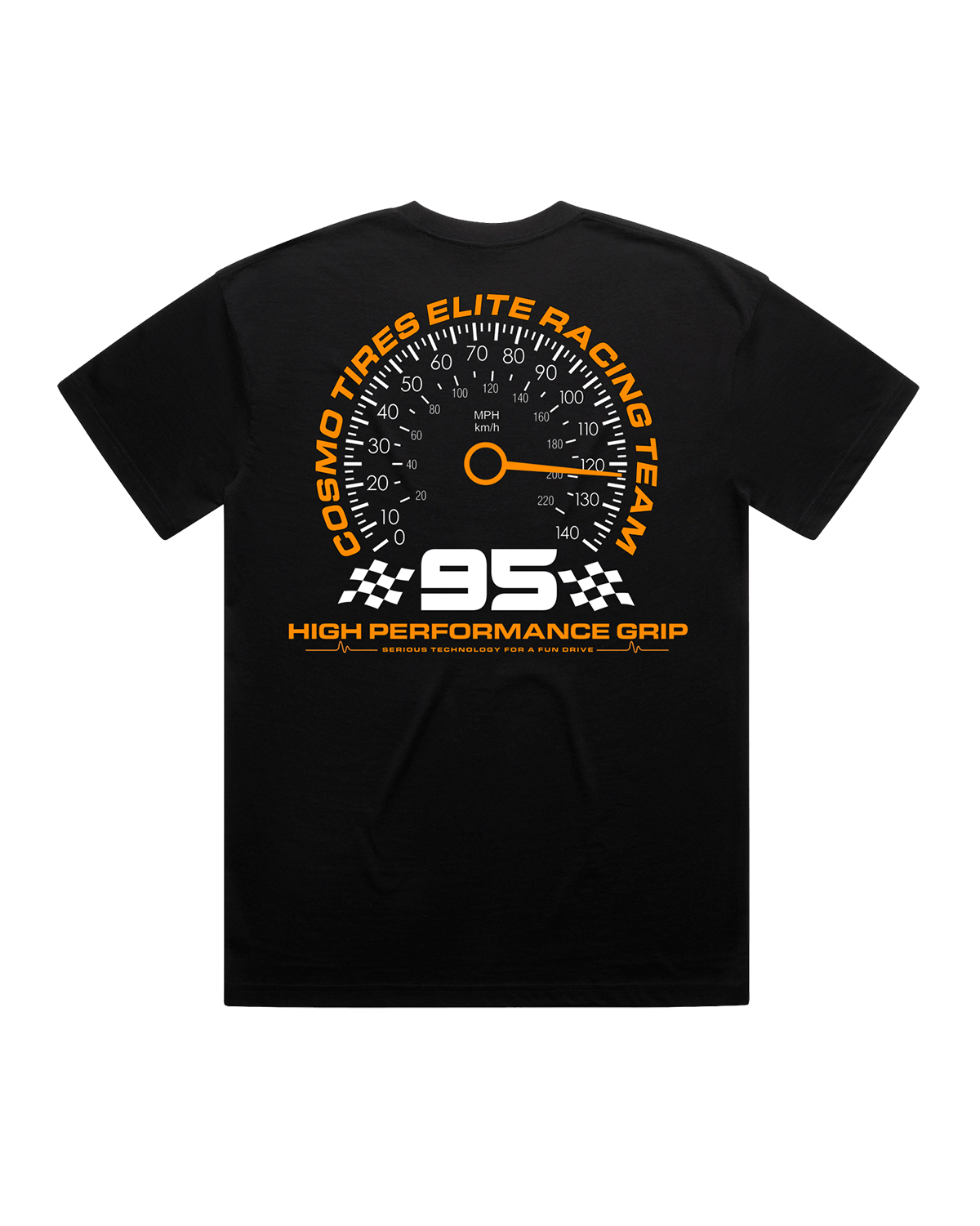 Cosmo Tires Elite Racing Team Black Tee