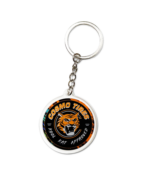 Cosmo Badge Keychain