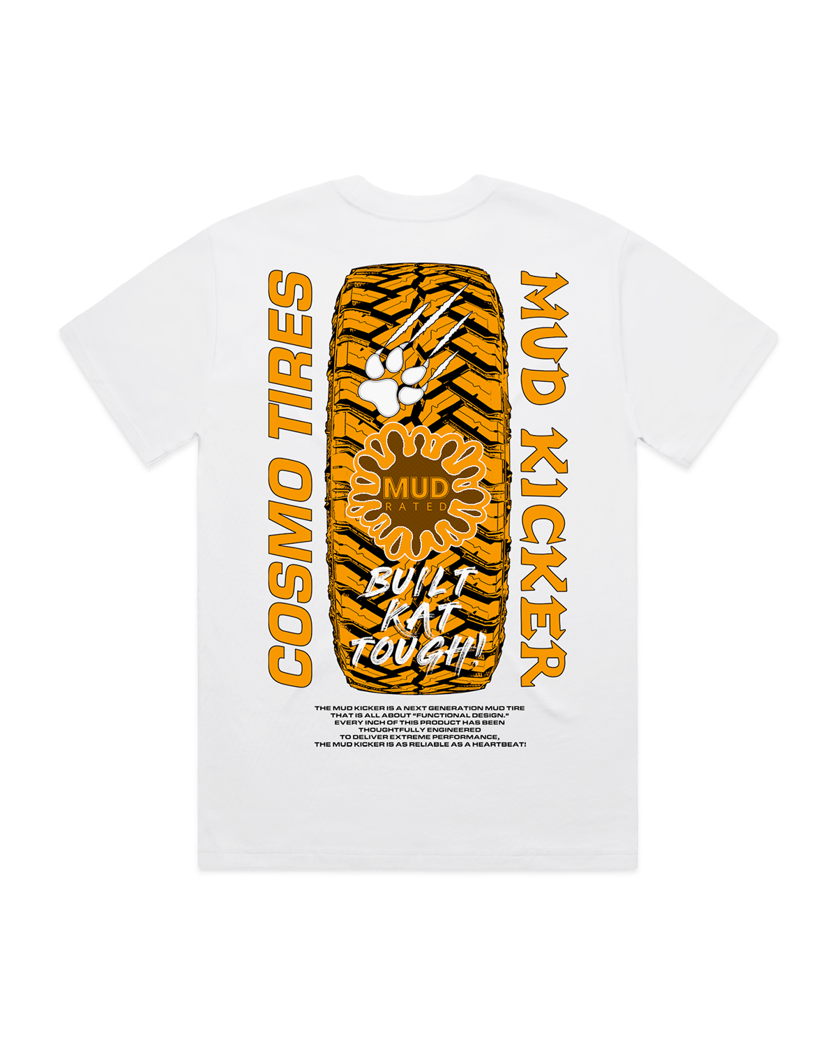 Mud Kicker x Built Kat Tough Tee