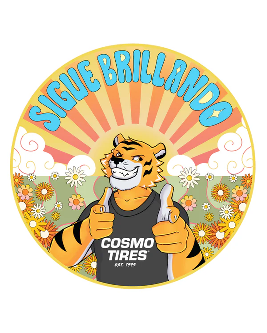 Good Vibes Spanish Sticker "Sigue Brillando"