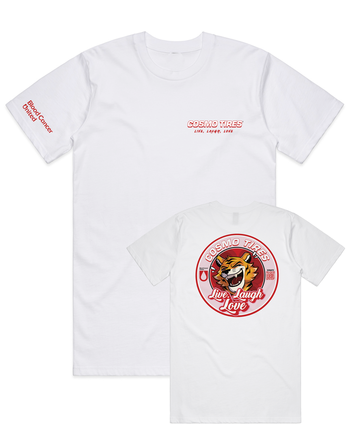 Cosmo X Blood Cancer United T-shirt