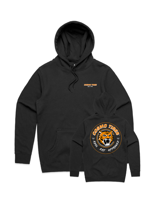 Cosmo Badge Black Hoodie
