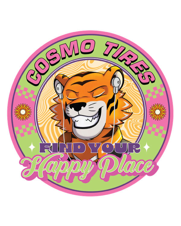Good Vibes Sticker "Happy Place"
