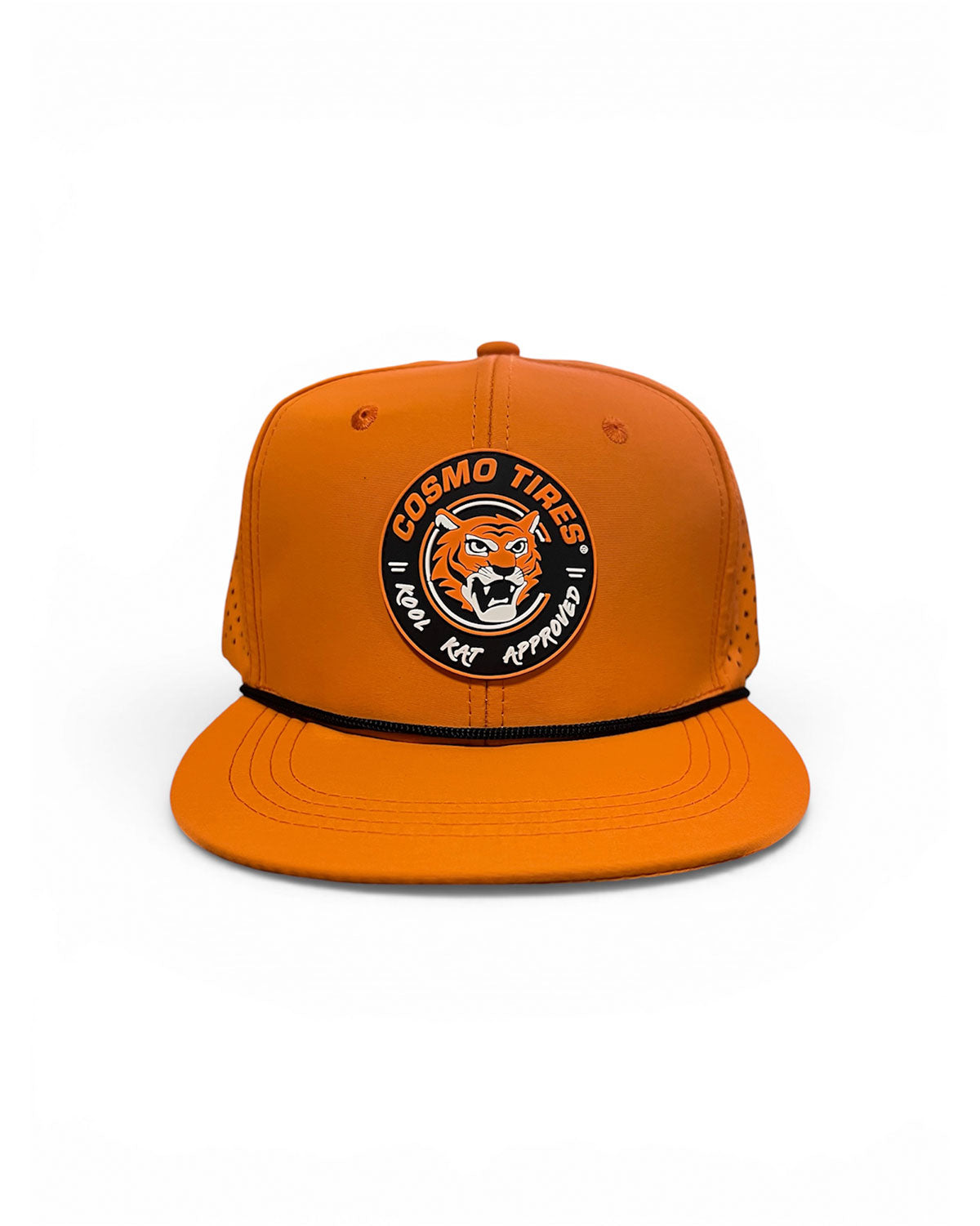 Cosmo Orange Badge Snap Back