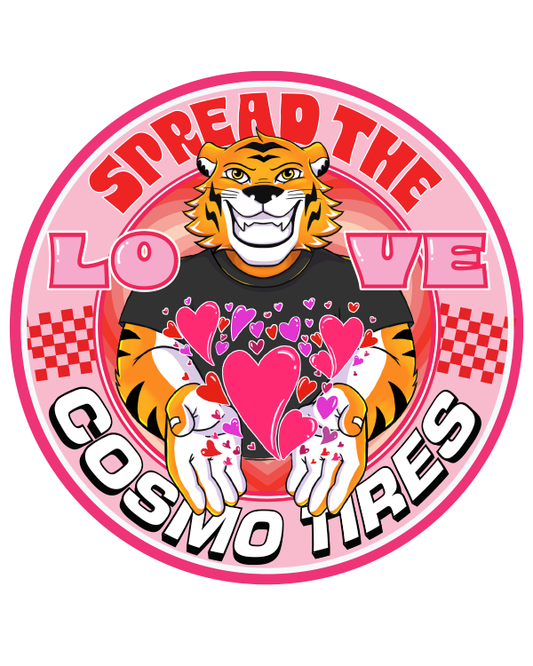 Good Vibes Sticker "Spread The Love"