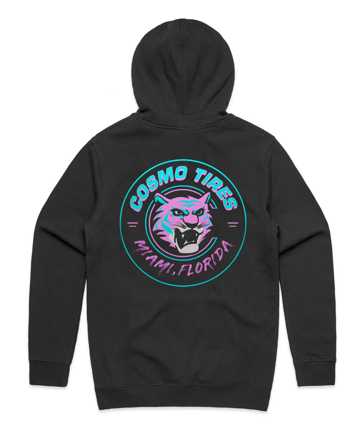 Cosmo VICE Badge Black Hoodie