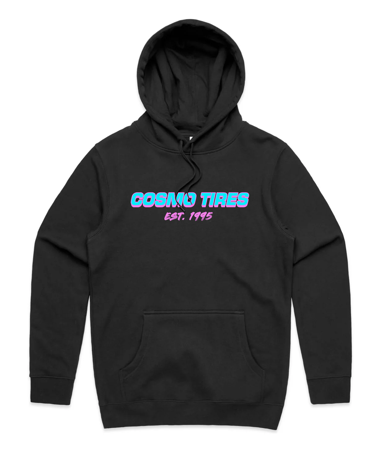 Cosmo VICE Badge Black Hoodie