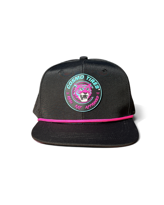 Cosmo Black Vice Badge Snap Back