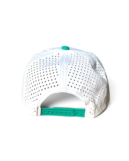 Cosmo White Vice Badge Snap Back